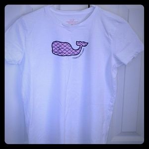 Vineyard Vines T-Shirt with Pink Whale
